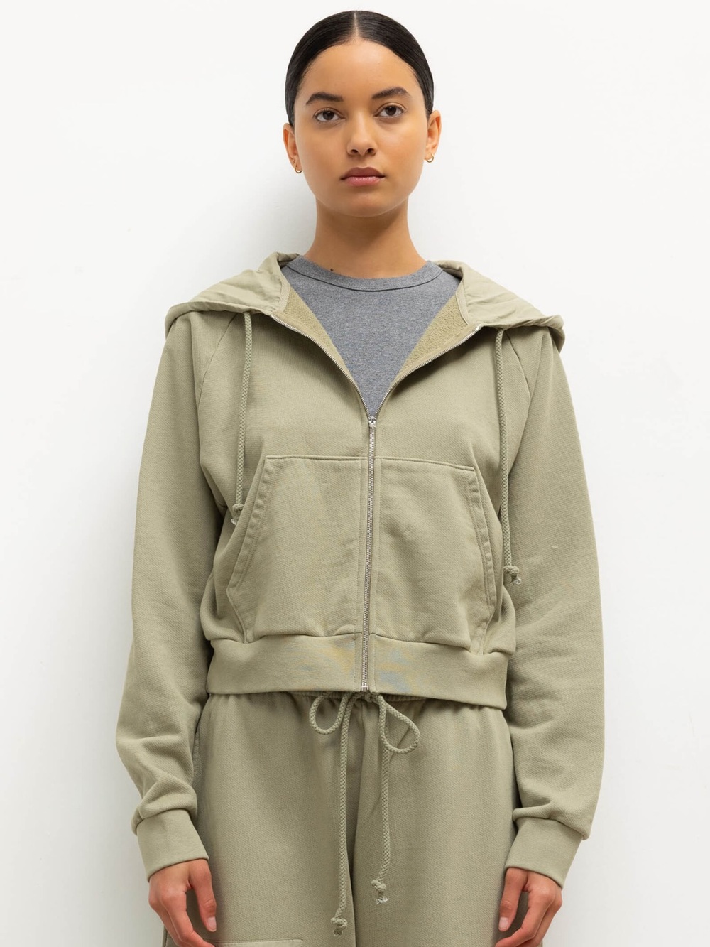 LESET Jamie Patch Cotton Hoodie Sweatshirt size XL